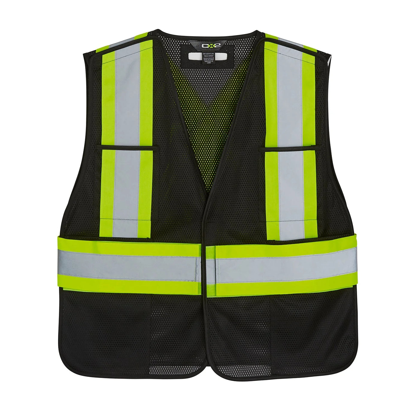L01180 - Patrol - 5 Point Detachable High Visibility Mesh Vest - One Size CX2