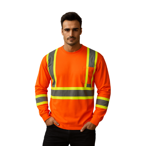 S05948 - Beacon - CX2 High Visibility Long Sleeve T-Shirt