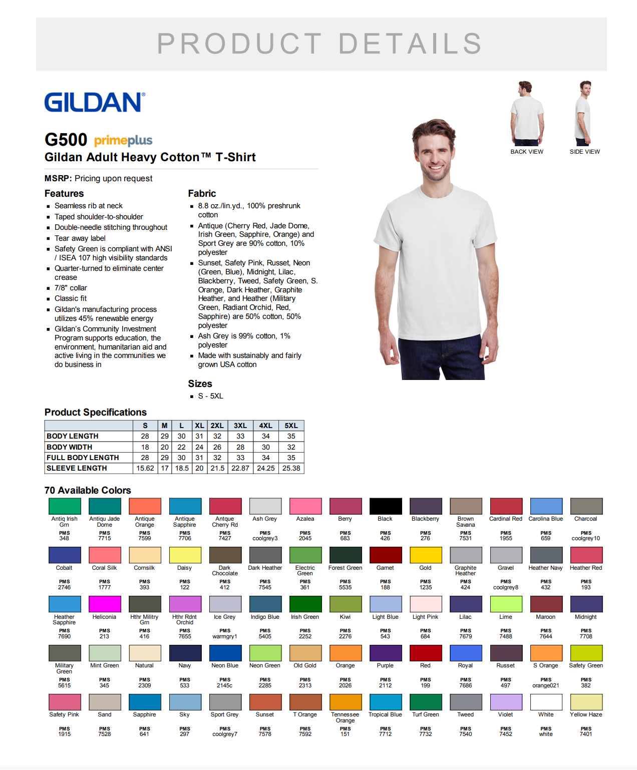Size guide