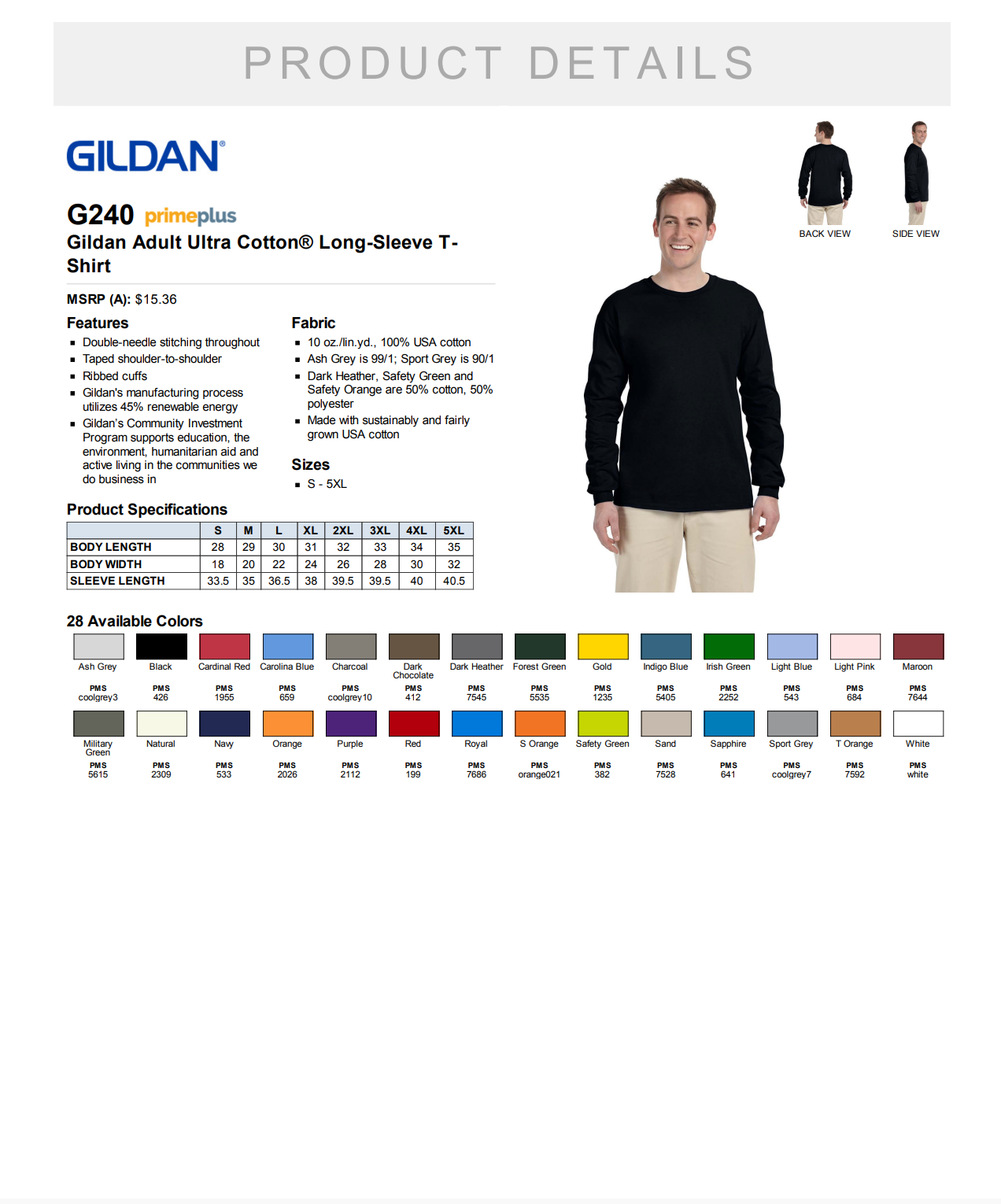 Size guide