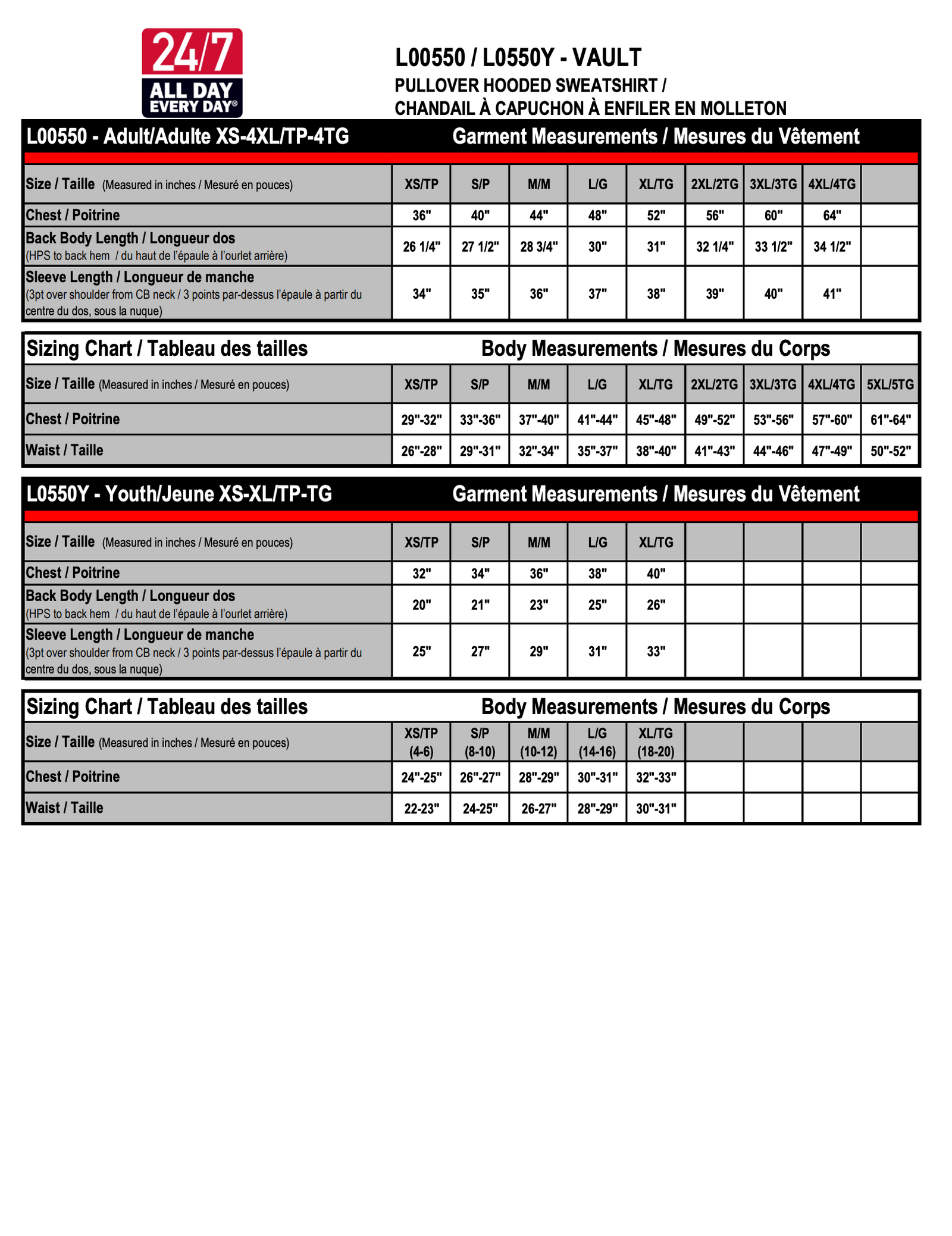 Size guide