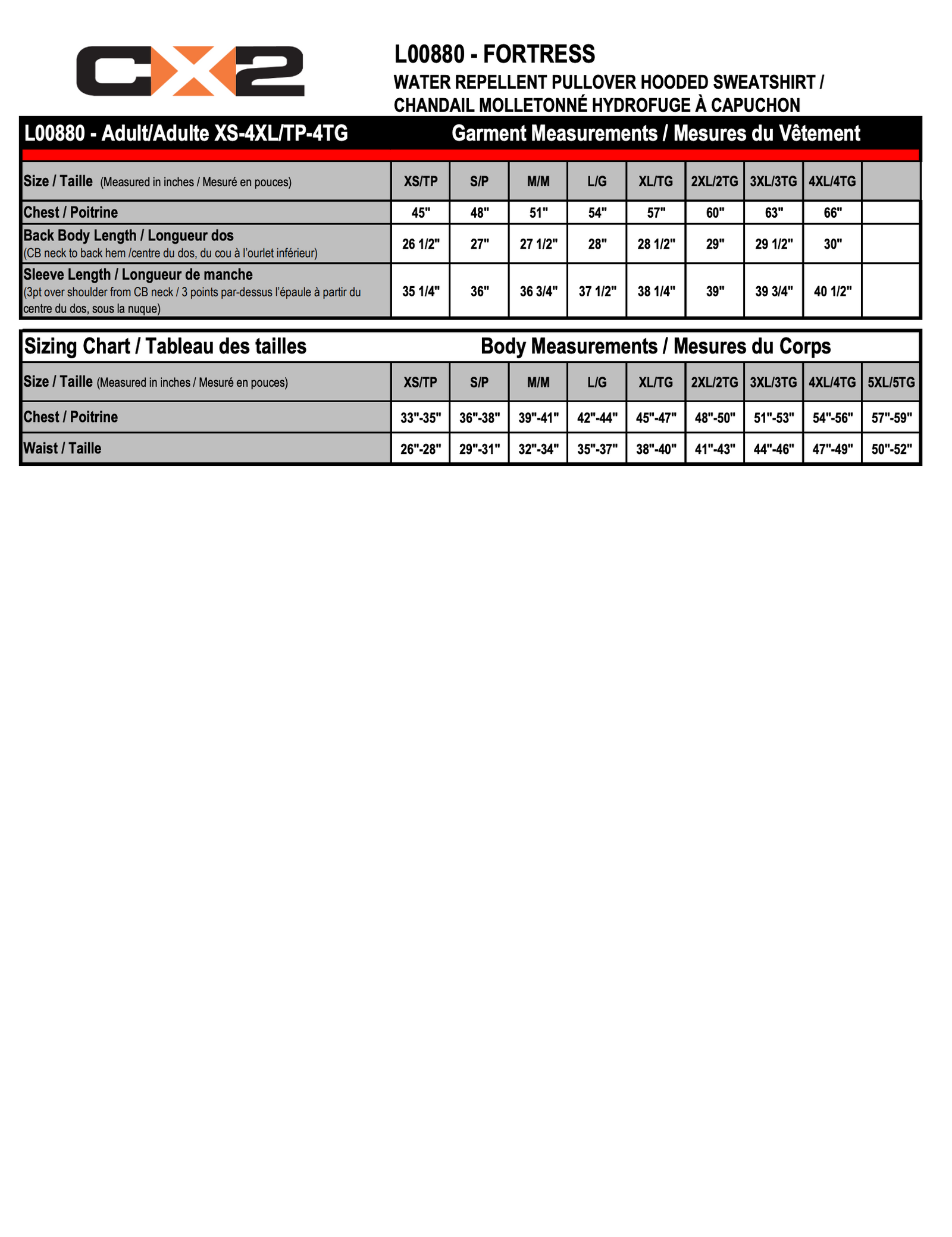 Size guide