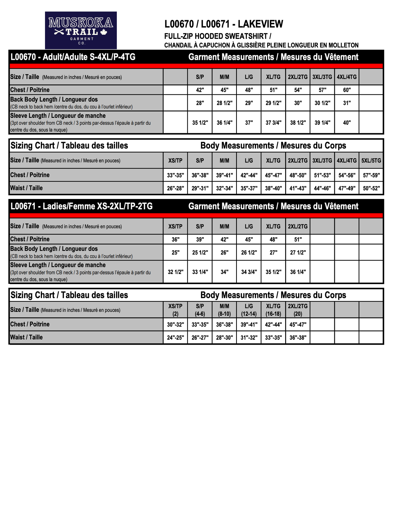 Size guide