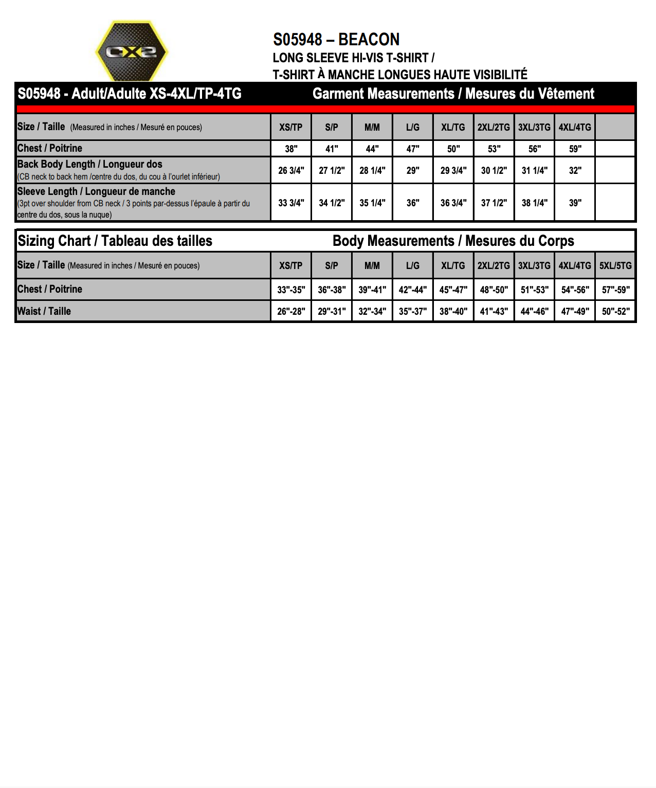 Size guide