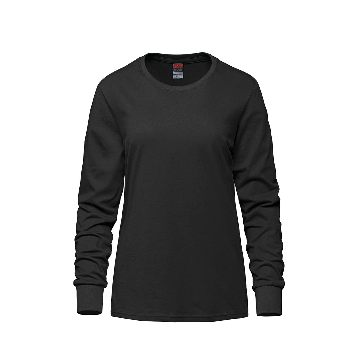 S05616 - Breeze - T-Shirt pour Femme Manches Longues en Coton 24/7.
