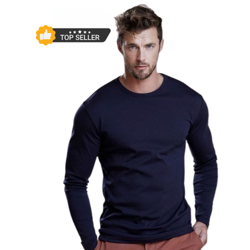 S05615 - Breeze - 24/7 Cotton Crew Neck Long Sleeve T-Shirt